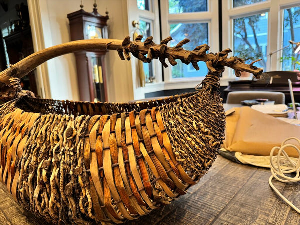 Fabulous Art Basket pos. Jean or Samuel Yao unsigned