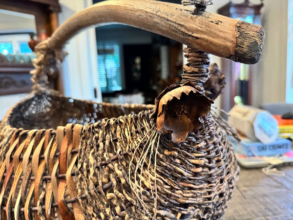 Fabulous Art Basket pos. Jean or Samuel Yao unsigned