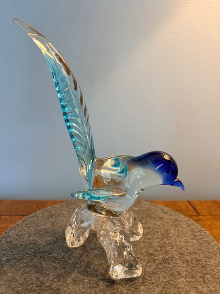 Murano bird -original tag