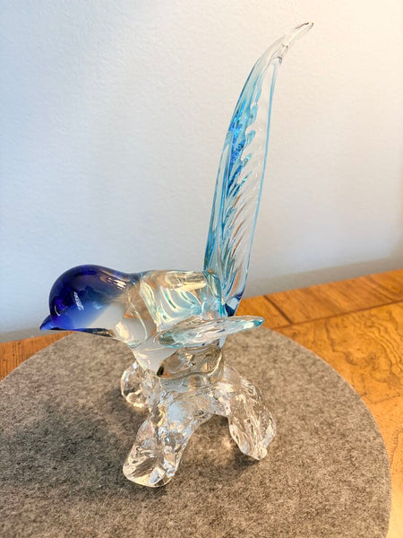 Murano bird -original tag