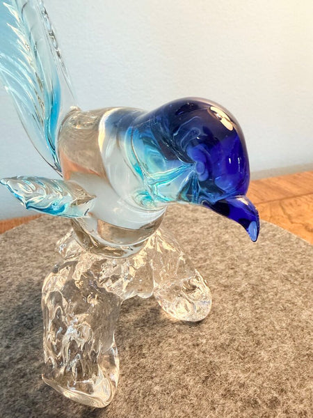 Murano bird -original tag