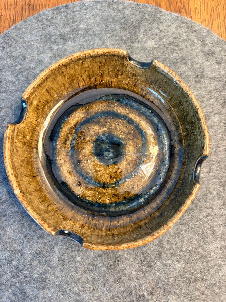 C Chavez indigenous pottery ashtray