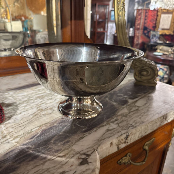 LARGHE SILVER BOWL 11.5X6