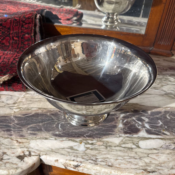 LARGHE SILVER BOWL 11.5X6