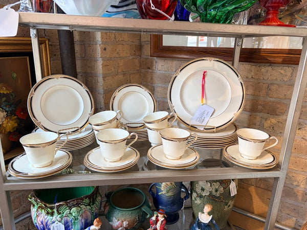 Royal Doulton fine Bone China "Andover" pattern 40 piece service for 8-For pick up only. Truly Exceptional!