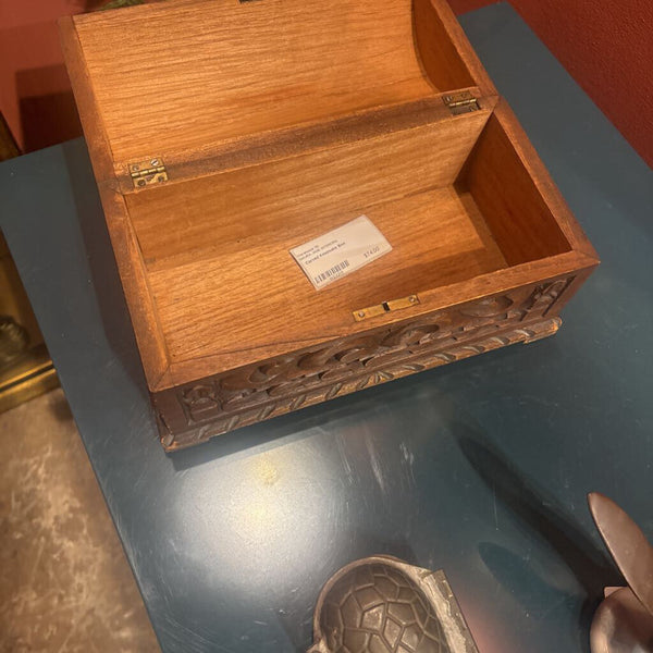 Carved Keepsake Box