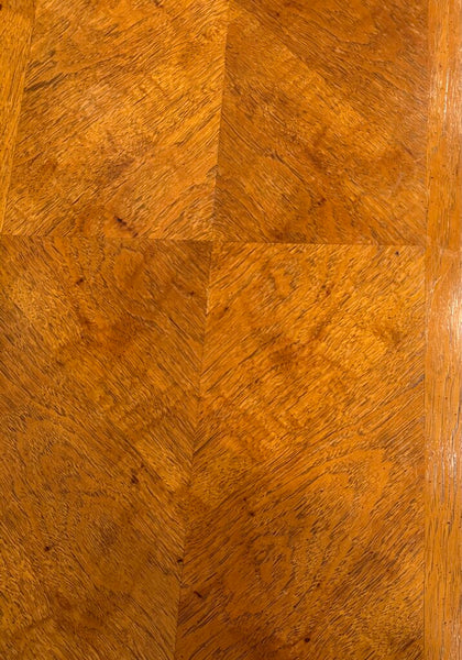 MID CENTURY BOOK MATCHED COFFEE TABLE | 54.25" W X 15.25"H X 24"D