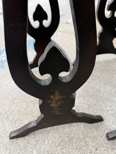 Pair Baker Nested Chinoiserie Tables