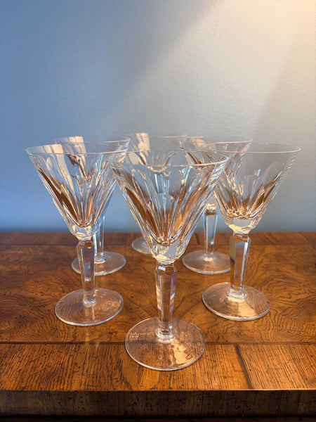Vintage Waterford Sheila 6.5 in wine claret