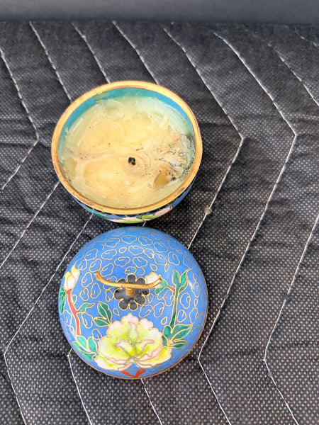 Cloisonne mini with candle