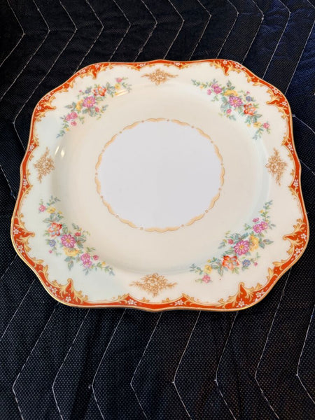 Set of 6 Noritake salad/ dessert plates 8 inch Hampton design