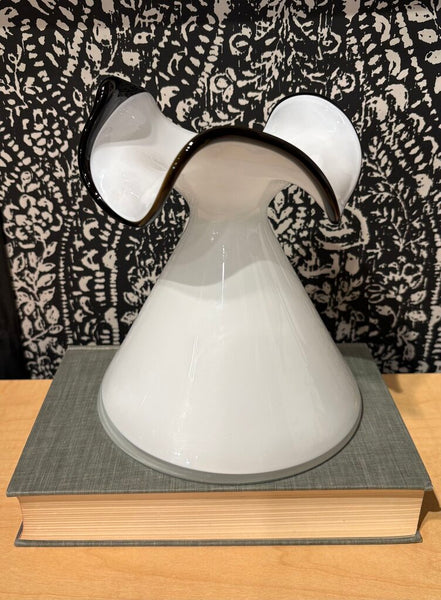 1980s ART GLASS VASE