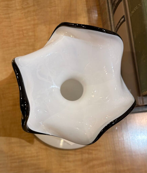 1980s ART GLASS VASE