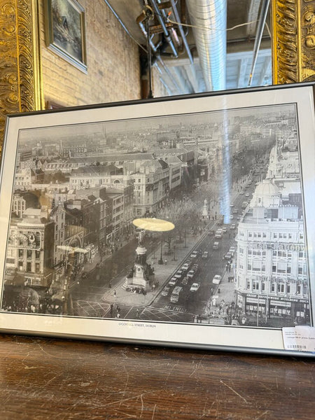 Vintage B&W photo Dublin 18x24