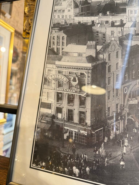 Vintage B&W photo Dublin 18x24