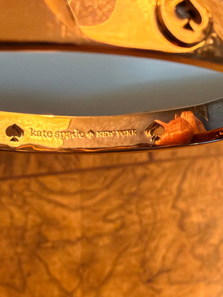 Vintage Kate Spade hinged bracelet
