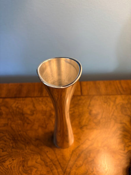 Vintage Nambe vase 9 inch