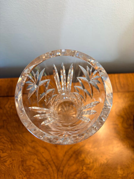 Waterford Maria's 10 inch diamond cut vase