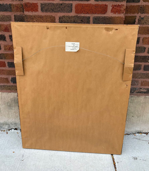 R.C. GORMAN HAND SIGNED "CLARITA" PAINTING PRINT IN GILDED FRAME | 37.25" H X 31.25" W