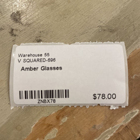 Amber Glasses