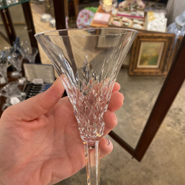 Retired- Vintage Waterford Fluted Champagne Glass #M-01