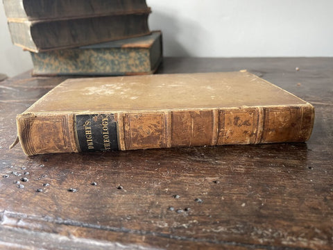 1827 Dwights theology antique book