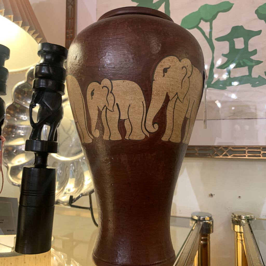 Elephant Vase -12 inch tall