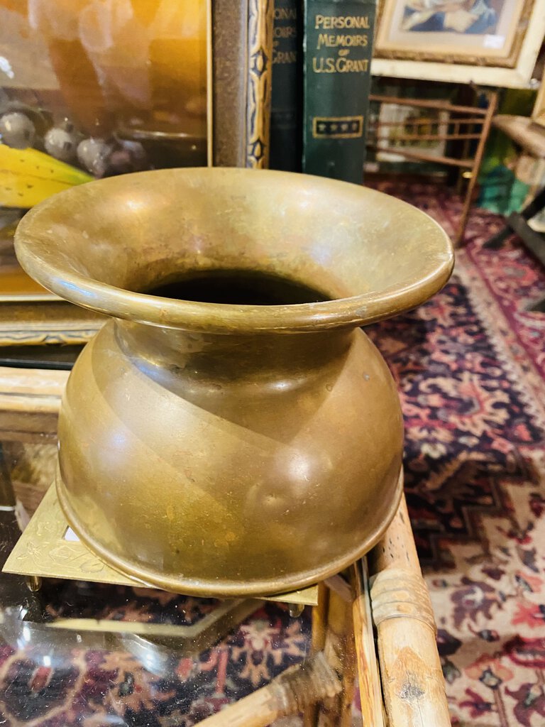 Brass pot