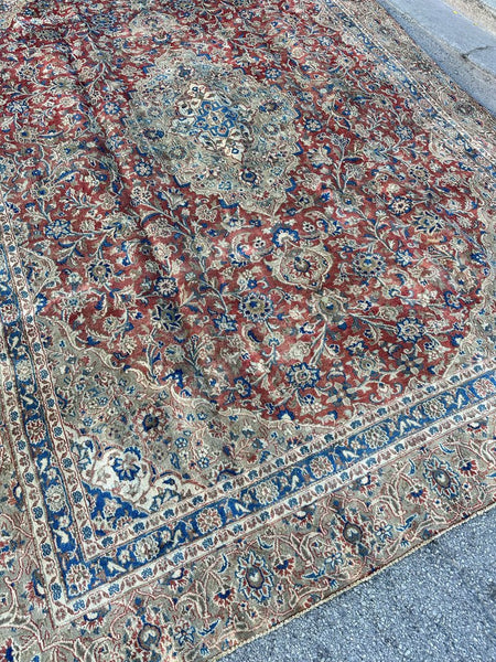VINTAGE TURKISH RUG 8.6X11.10 IN STORE PICK UP ONLY