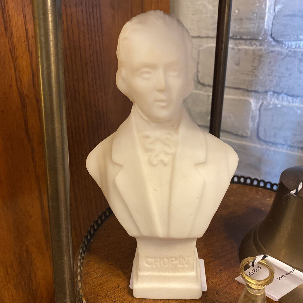 Alabaster Chopin Bust