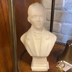 Alabaster Chopin Bust