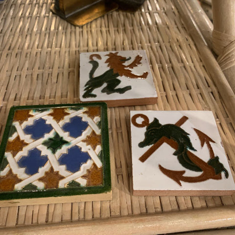 Tile Art - set of 3