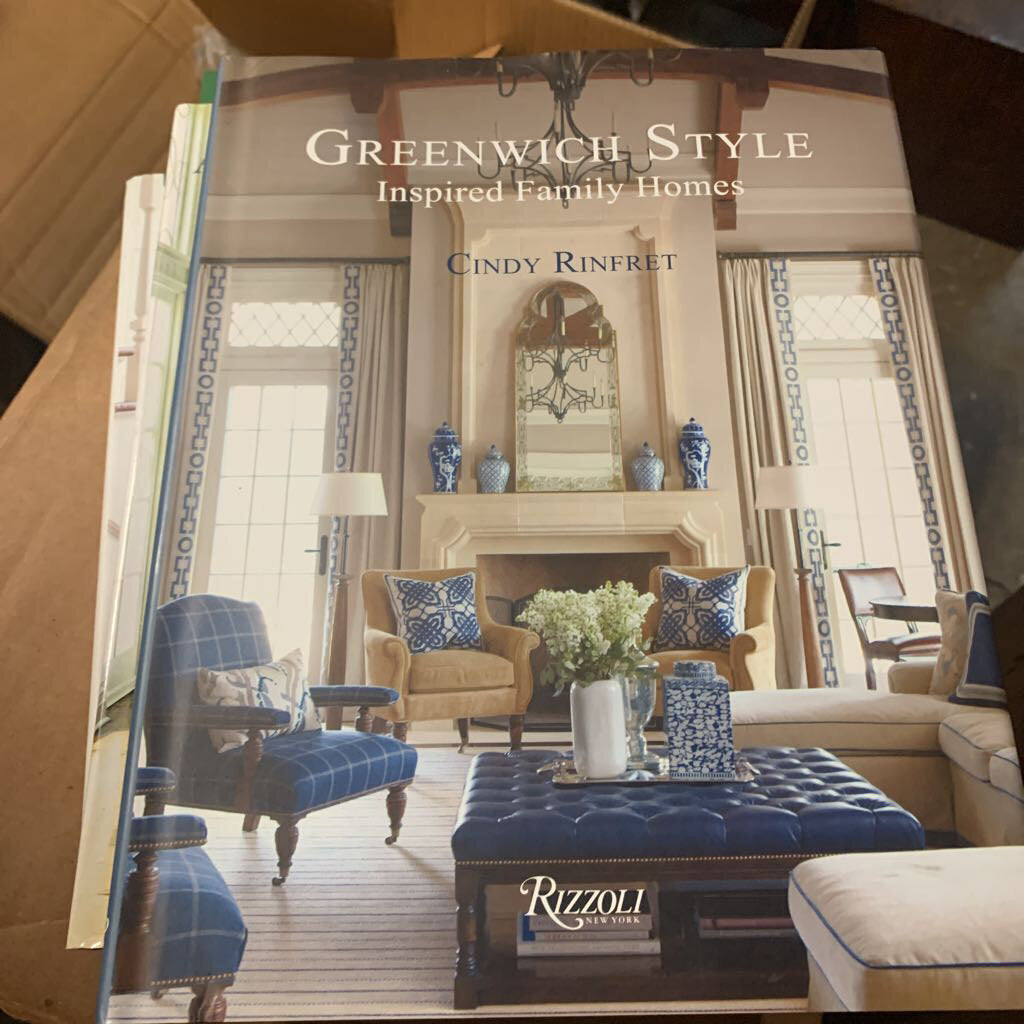 " Greenwich Style " Design Coffee Table Book - Rizzoli