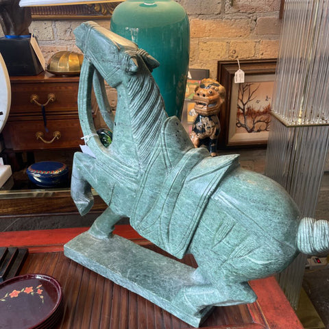 Antique Asian Marble Horse PT1111