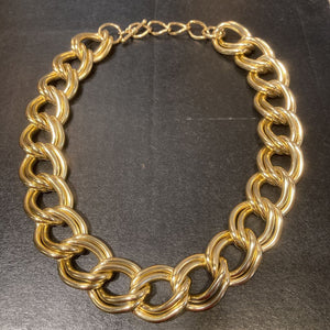 Vintage Gold Filled Link Necklace 18L