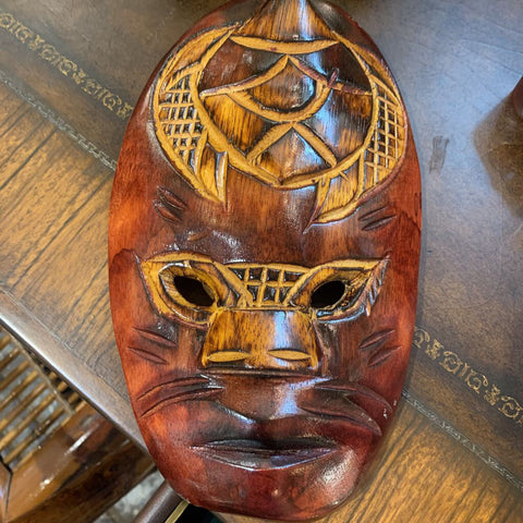 Hand Carved Tribal Mask from FIJI