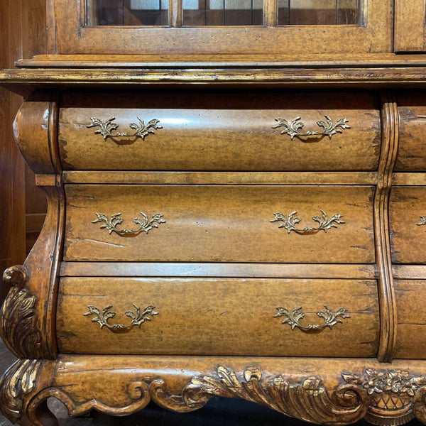 Ornate French Cabinet 63"w x 17"d x 93"h IN STORE PICKUP ONLY