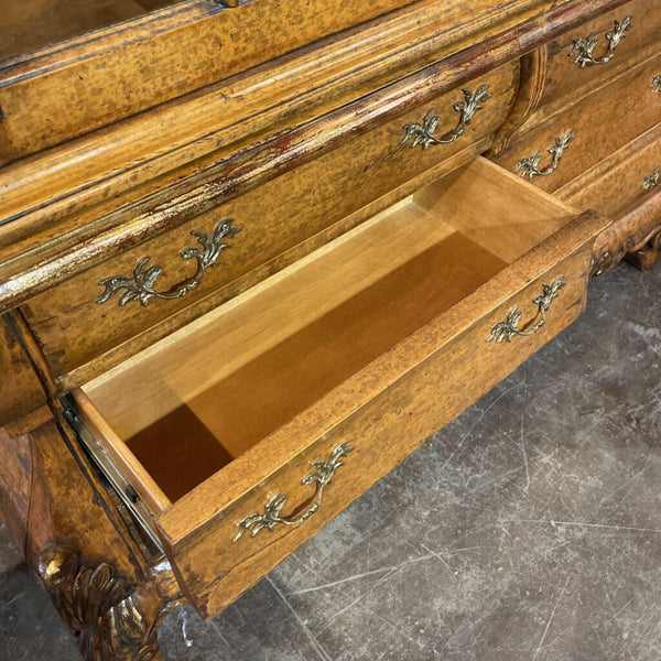 Ornate French Cabinet 63"w x 17"d x 93"h IN STORE PICKUP ONLY