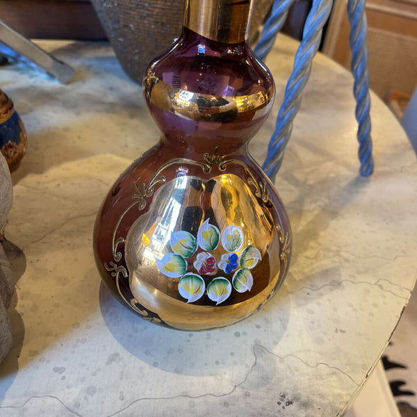 Vintage Amethyst glass decanter