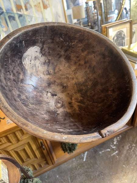 Indonesian wooden bowl