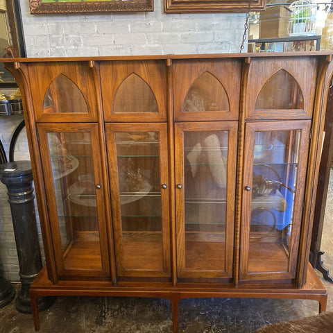 MCM 2pc China Cabinet 72L 18.5D 65.5H IN STORE PICKUP ONLY