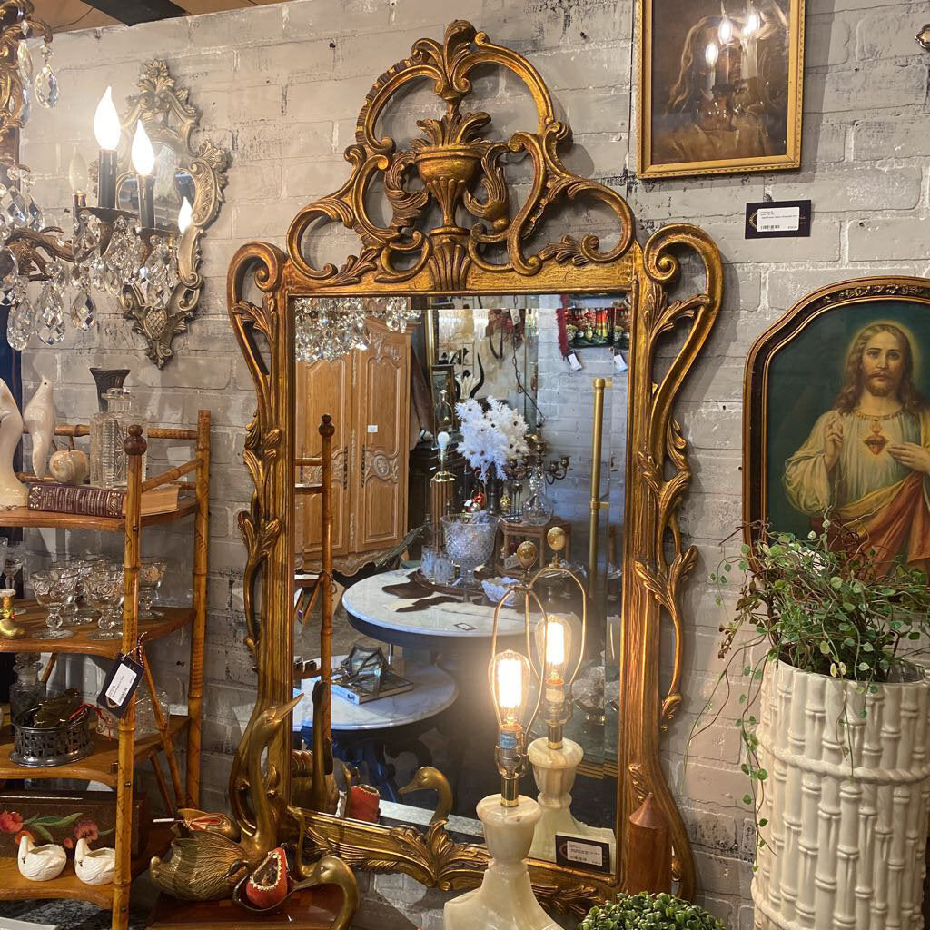 Gold Gilt Frame Mirror 34 x 60 IN STORE PICKUP ONLY