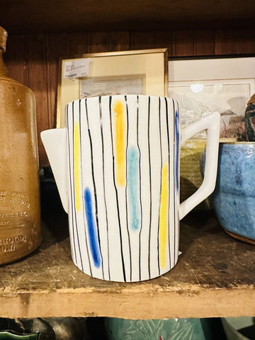 Striped creamer made in Italy