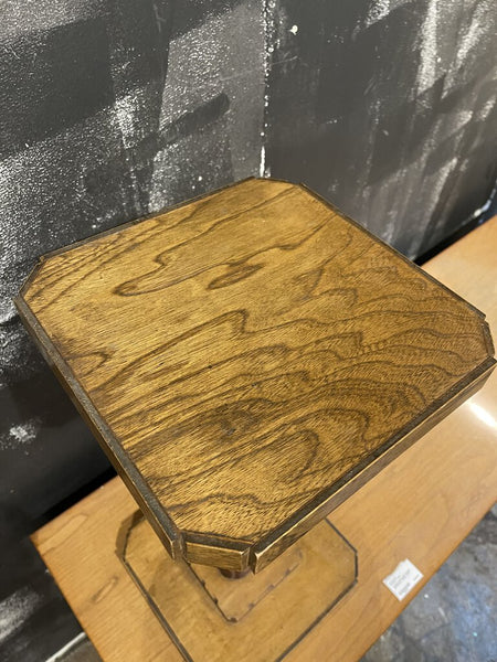 Folk art tree cocktail table (in store pickup only)