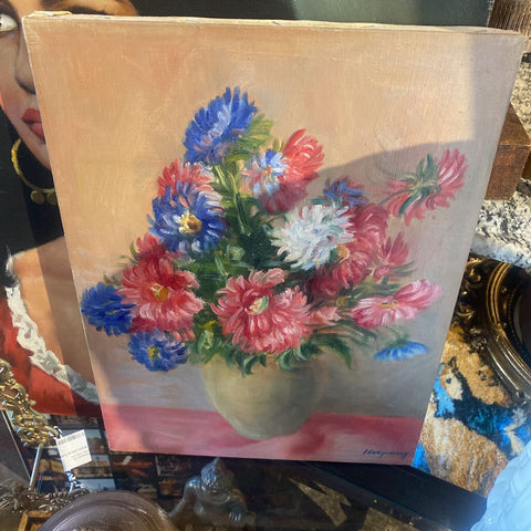 Floral Bouquet Oil Painting on Canvas 12x16