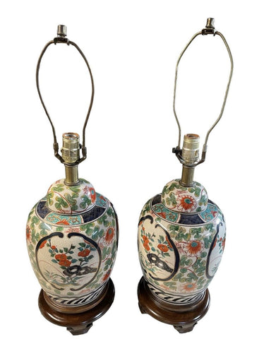 Frederick cooper Asian lamps (pair)