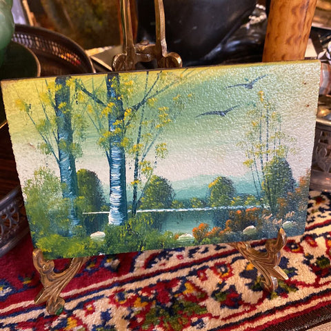 Small Painting on Board 4x6