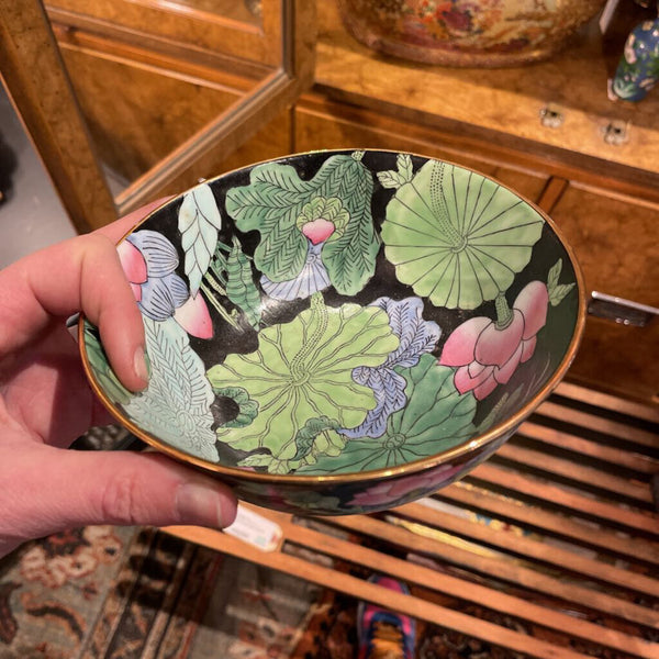 Chinese cloisonne bowl 6in