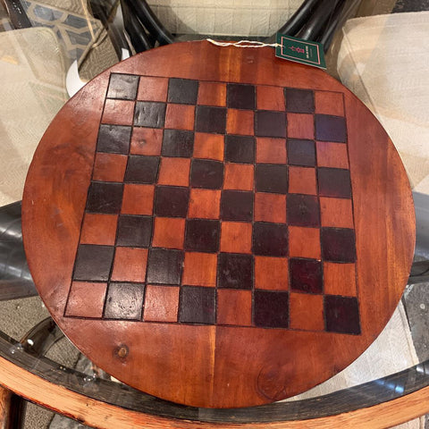 Hand Xarved Wood Chessboard / Tray