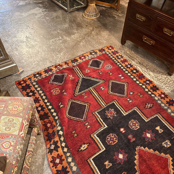 VINTAG WOOL RUG 4.5X9.3